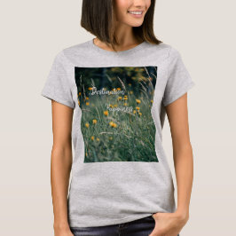 Camiseta Flowers T-Shirt (Image created by grok)