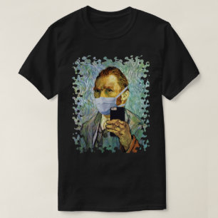 Camiseta Flu Season Van Gogh Autorretrato Com Máscara Self