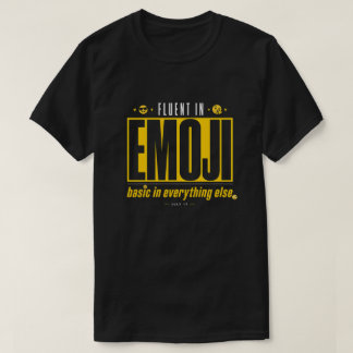 Camiseta Fluente em Emoji Básico em Tudo o Mais |
