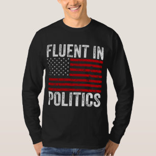 Camiseta Fluente em Política