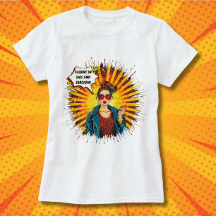 Camiseta Fluente Em Sass E Sarcasmo