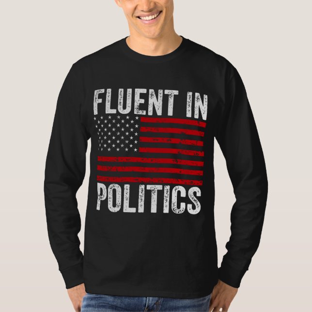 Camiseta Fluente na Política (Frente)