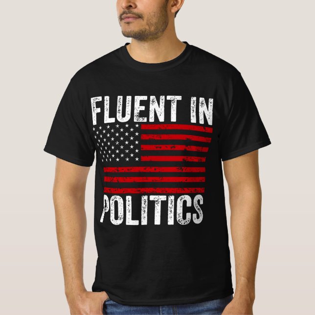 Camiseta Fluente na Política (Frente)