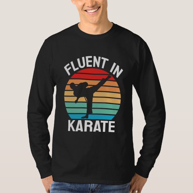 Camiseta Fluente no Karate Funny Karate (Frente)