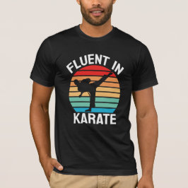 Camiseta Fluente no Karate Funny Karate