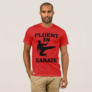 Camiseta Fluente no Karate Funny Karate T-Shirt