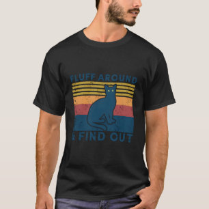 Camiseta Fluff Ao Redor E Descubra O Retro Vintage Funny Ca