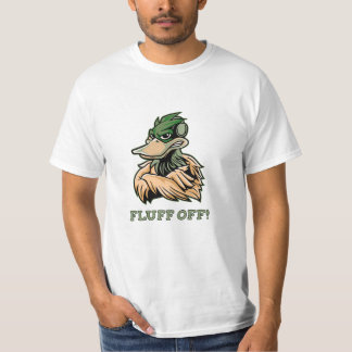 Camiseta Fluff Off Funny Duck t-shirt design