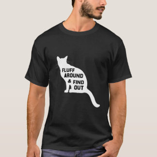 Camiseta Fluff por aí e descubra o gato