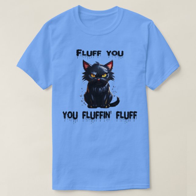 Camiseta fluff você você fluffin fluff 1 (Frente do Design)