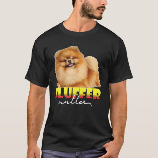 Camiseta Fluffernutter Fluffy Dog Lover Gra