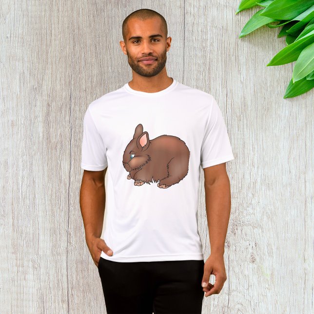 Camiseta Fluffy Brown Bunny Rabbit Adorable Animal (Criador carregado)