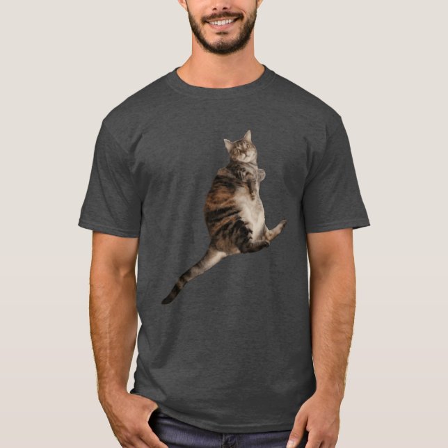 Camiseta Fluffy Cat Boy (Frente)