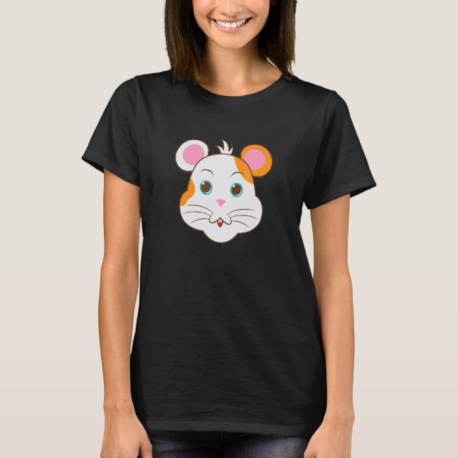 Camiseta Fluffy Hamster (Frente)