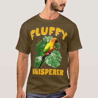 Camiseta Fluffy Whisperer Sun Conure Bird Lover Parr