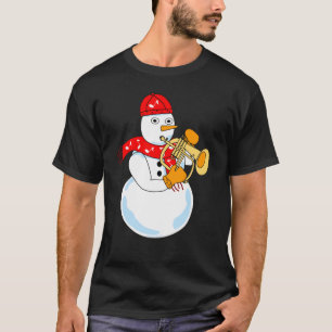 Camiseta Flugelhorn Snowman