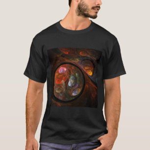 Camiseta Fluid Connection Abstrato Art