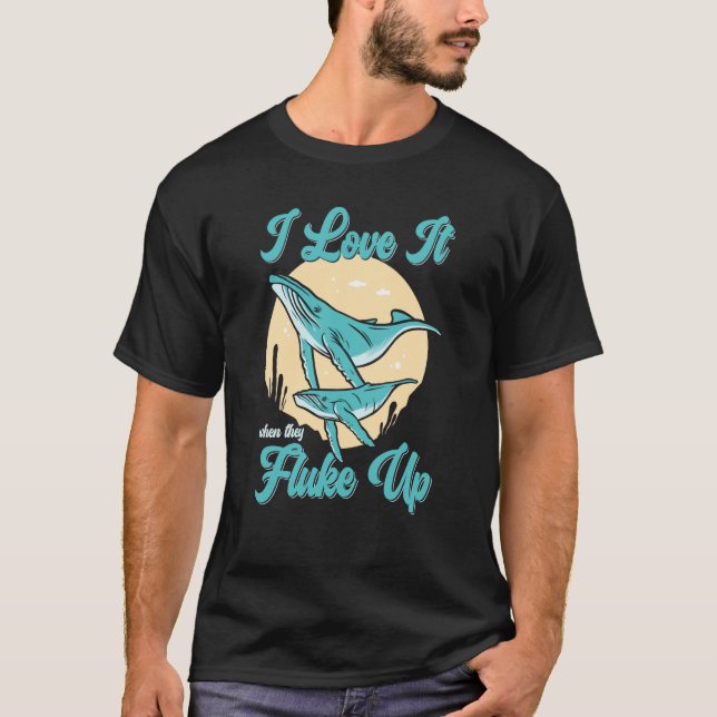 Camiseta Fluke Up Whale Watcher (Frente)