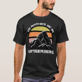 Camiseta Flumserberg Swiss Vintage Sunset Mountain
