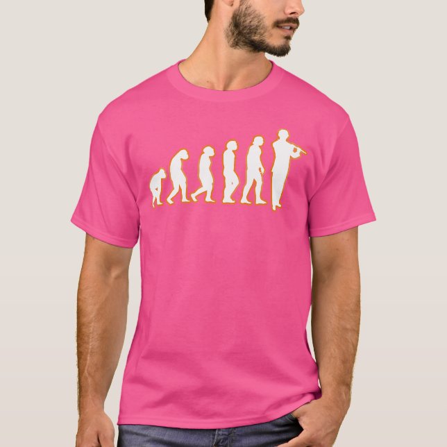 Camiseta Flute Evolution Flute (Frente)