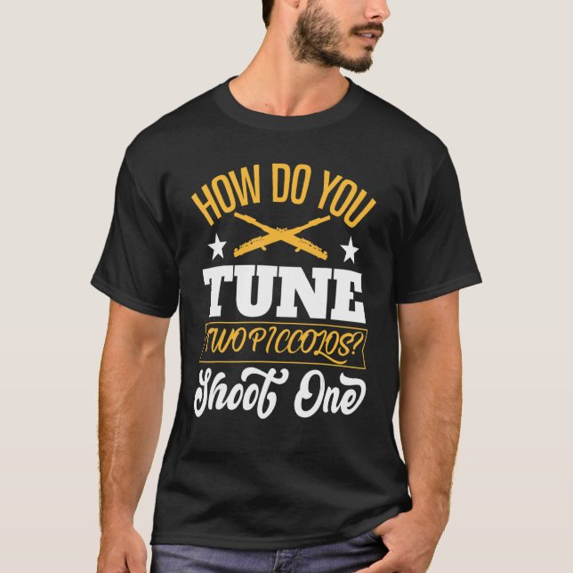 Camiseta Flute Motif Para Flute Player 1 (Frente)