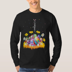 Camiseta Flute Music Easter Ovot Páscoa Domingo
