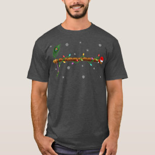 Camiseta Flute Music Lover Xmas Lights Papais noeis Flute C