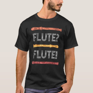 Camiseta Flute Player Marching Banda Flutist Music Flute