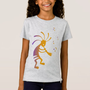 Camiseta Flute Player Music Kokopelli T Shirt