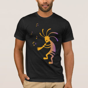 Camiseta Flute Player Music Kokopelli T Shirt