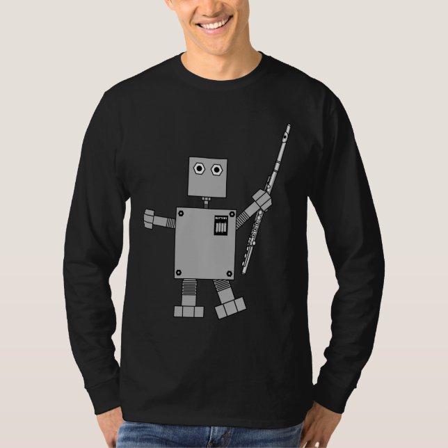 Camiseta Flute Robot (Frente)