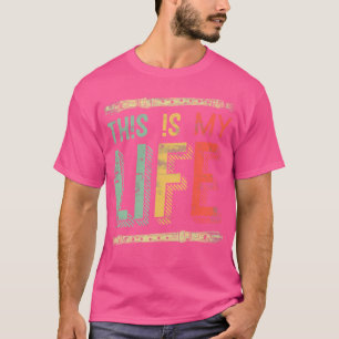Camiseta Flutist Colorous Music Notes Flute