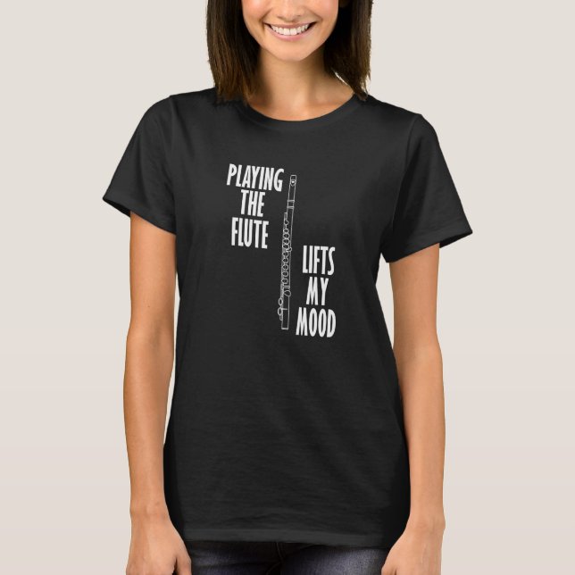 Camiseta Flutist Funny Saying Orchestra Flute Player Musici (Frente)