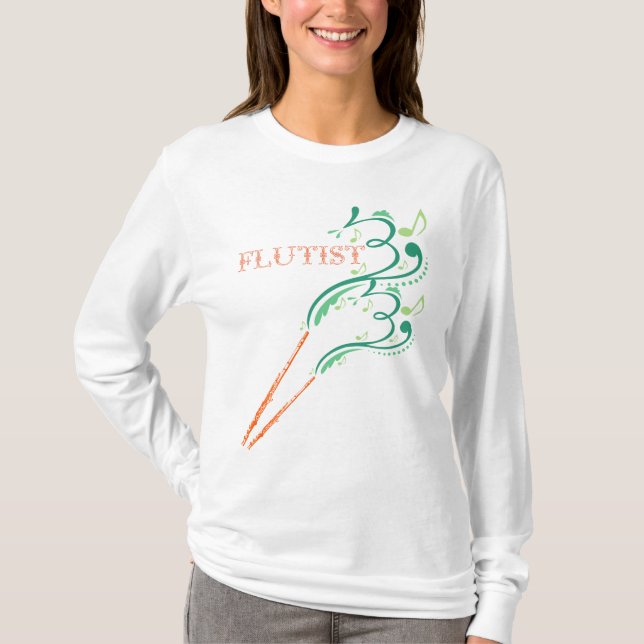 Camiseta Flutista (Frente)