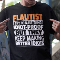 Flutista Tento Fazer As Coisas Engraçadas Citação 