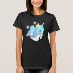Camiseta Flutuação Estreita de Piscina do Mar de Pegacorn I