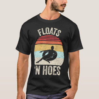 Camiseta Flutuação Fluvial E Fluxos De Alojamento Fluvial