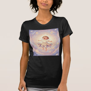 Camiseta Flutuando em Riso Divino – Criança Interior Angeli
