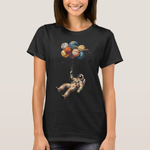 Camiseta Flutuando no espaço