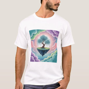 Camiseta Flutuando Sonhos de &Árvore Selvagem