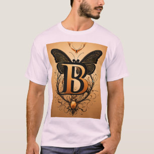 Camiseta "Flutuar em Estilo" ou "Asas de Elegância"