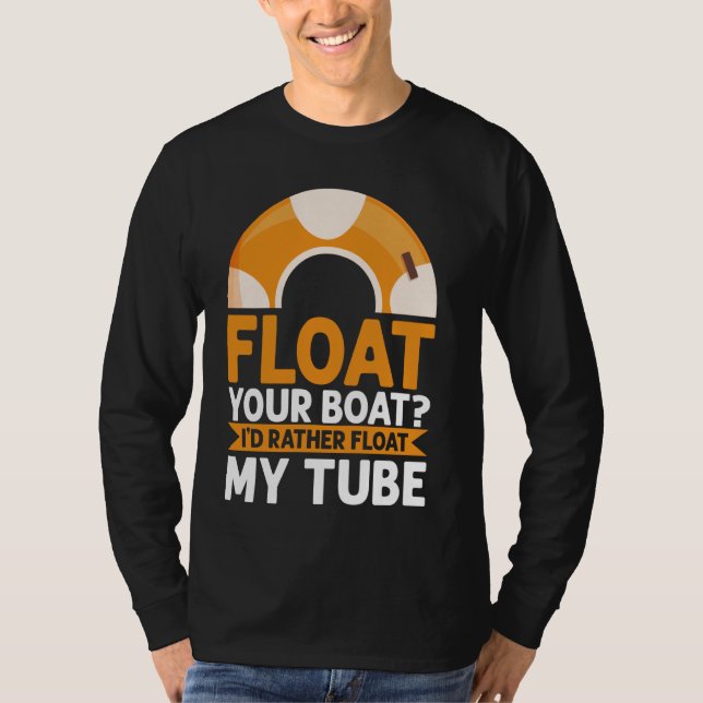 Camiseta Flutue Sua Preferencialmente Iu2019d No Meu Rio Do (Frente)