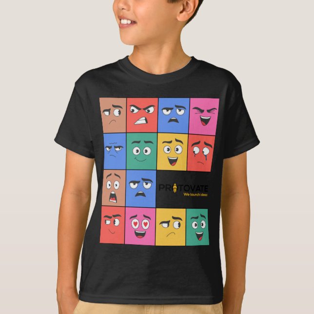 Camiseta Fluxo de Emoções de Tempestade (Frente)