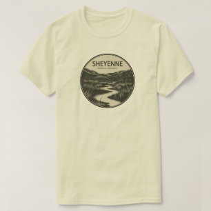 Camiseta Fluxo de Grassland Nacional de Sheyenne