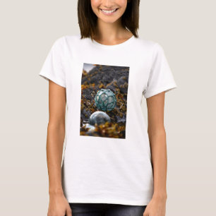 Camiseta Fluxo de pesca na piscina da maré, Alasca