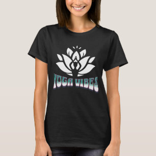 Camiseta Fluxo de Yoga Calmo com Tapete e Blocos