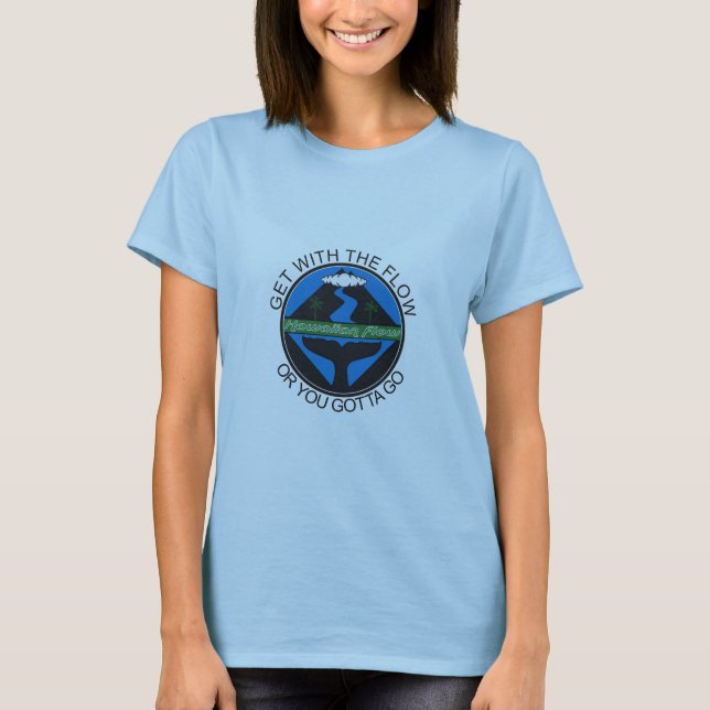 Camiseta Fluxo havaiano (Frente)