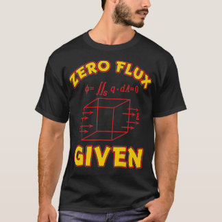 Camiseta Fluxo Zero dado trocadilho engraçado para engenhar