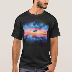 Camiseta Fluxos de Buraco Negro - Conceito de Artista Color