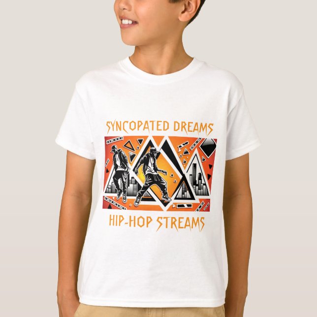 CAMISETA FLUXOS DE SALTO HIP (Frente)